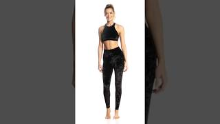 Beyond Yoga Crushed Velvet High Waist Yoga Leggings | SwimOutlet.com screenshot 5