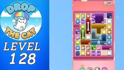 Drop The Cat Level 128 Walkthrough