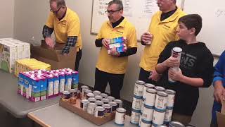 Volunteer work @ The Greater Boston Food Bank