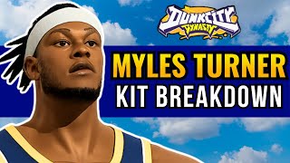 First Look at Myles Turner | Every Ability Explained | Dunk City Dynasty