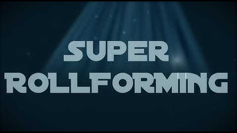 Super - Automatic Rolling Shutter Strip Making Machine Model: SRF-AUTO