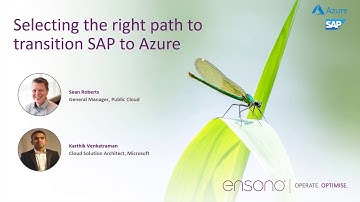 Selecting the right path to transition SAP to Azure