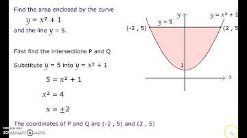 Part 3, Area Between two curves,