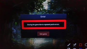 How to fix Closing the game due to repeated patch errors problem solve in MIR4