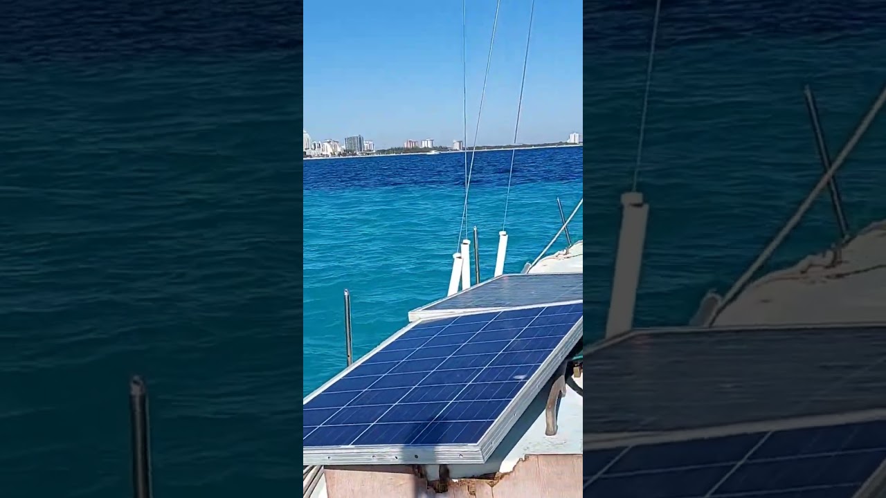 ⁣Different salinity of the Ft.Lauderdale inlet waters mixing with the ocean.