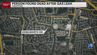 1 dead, 2 hospitalized after reported gas leak in Hampton