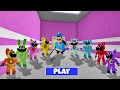 BRUNO&#39;S FAMILY PRISON RUN! VS ALL SMILING CRITTERS - FULL GAME SCARY OBBY #obby #roblox