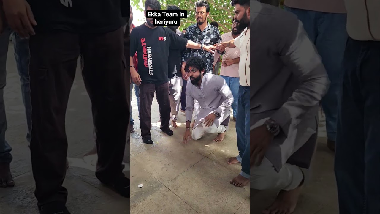 Yuvaraj kumar new movie pramotion in hiriyuru 