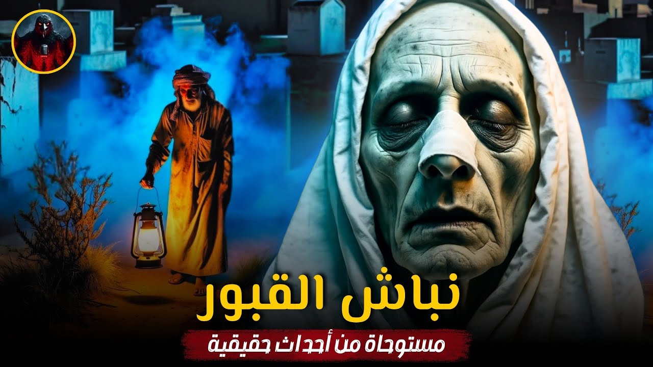 حاول سرقة جثة ليلاً من المقابر.. لكن الميت استيقظ!😱مستوحاة من أحداث حقيقية للعنة أصابت نباش القبور 🔥