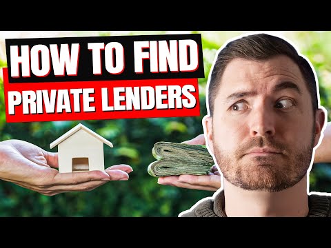 Video: How And Where To Find Private Lenders