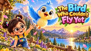 The Bird Who Couldn't Fly Yet 🐦  | A Cute Story About Courage & Never Giving Up | DEZ & Friends!