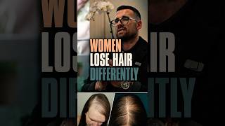 Why Female Pattern Hair Loss Looks So Different #Femalehairloss #hairloss #DrHopkirk #hair #haircare
