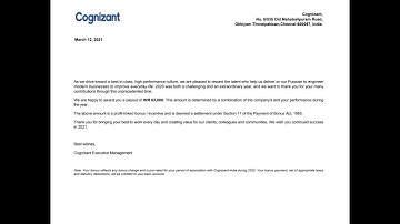 Cognizant variable pay , rating system , #CTS #Cognizant #VariablePay