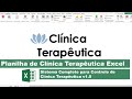 Planilha de Clínica Terapêutica Excel 2.0
