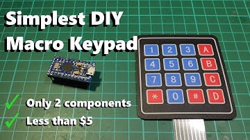 The Simplest DIY Macro Keypad with Arduino
