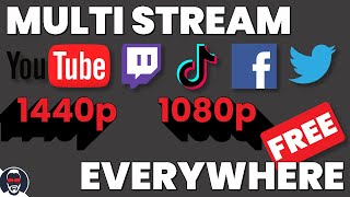 How to multistream \/ simulcast EVERYWHERE at different resolutions \/ bitrates for free.