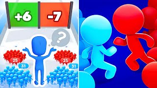 Count Master 3D Vs CountStickman 3D 🟦🟩🟦All Big Update Walkthrough MObILE Gameplay 