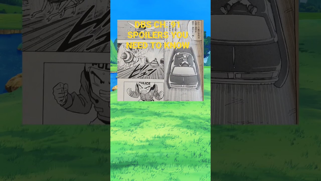 Dragon Ball Super Ch. 91 SPOILERS (it's just more Krillin) 