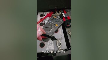Tip! HOW TO CHECK FOR A VOLTAGE DROP ON YOUR BATTERY #bmw #automobile #bmwdiy #bmwengine #diy