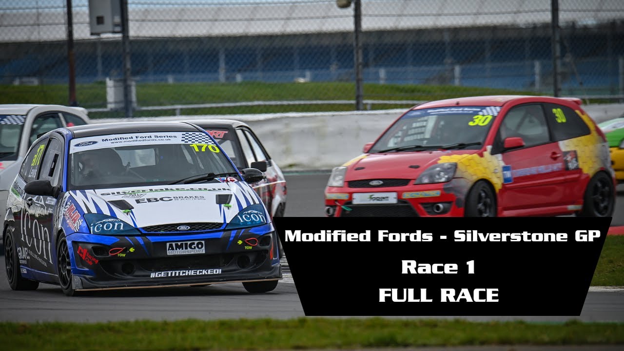 Modified Fords 2023 - Silverstone GP - Race 1 FULL RACE - YouTube