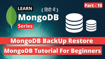 How to Restore Our MongoDb Dump Or BackUp | Backup And Restore MongoDB | Hindi