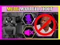 The MUTE Martell Holt Movement is building...and I have mixed feelings.