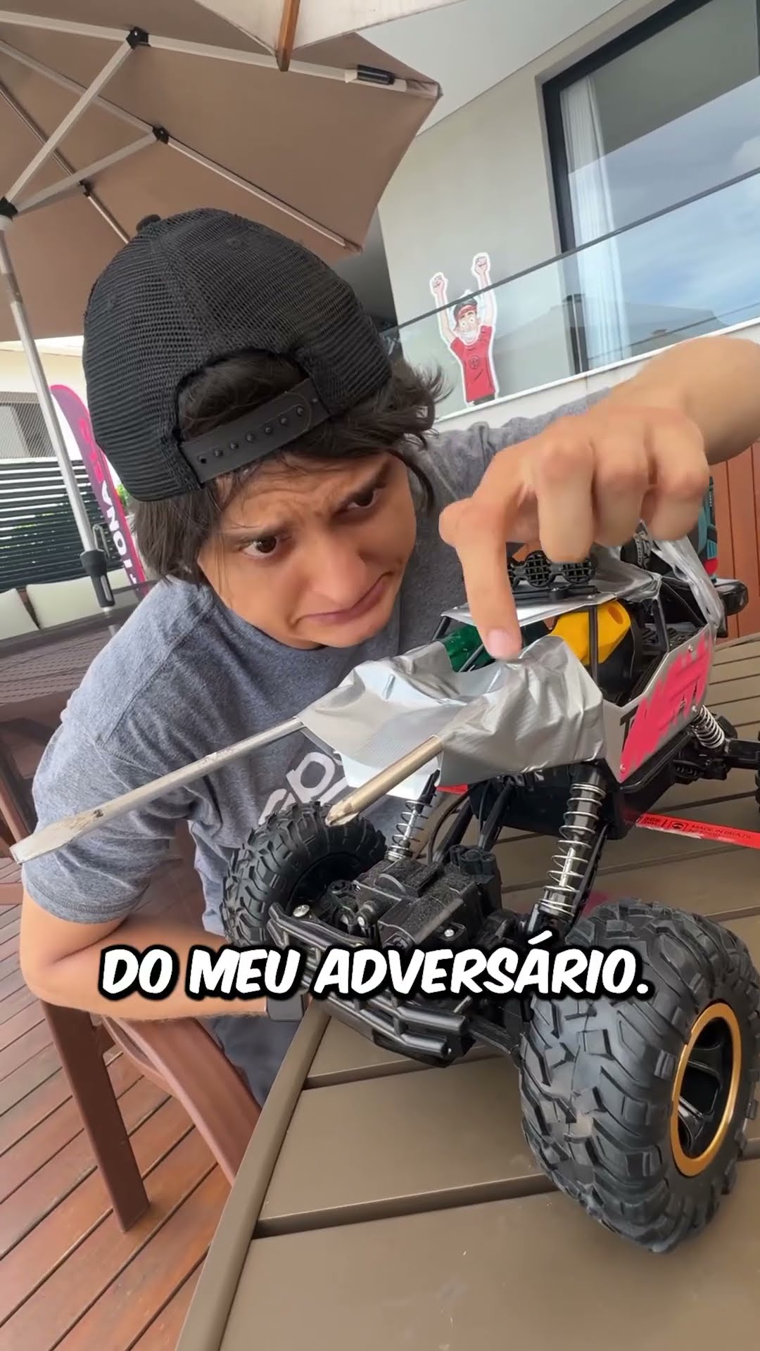 QUEM FIZER O CARRO MAIS MORTAL, VENCE! #shorts