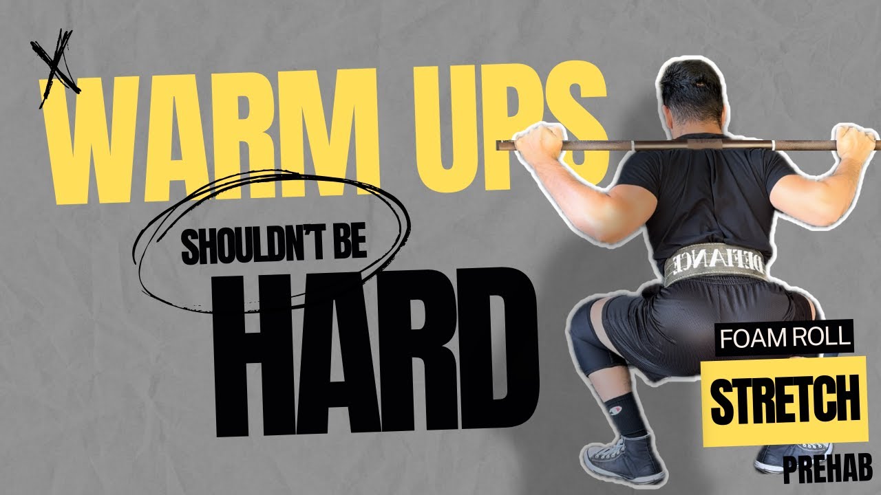 HOW TO PROPERLY WARM UP BEFORE LIFTING WEIGHTS #warmup #workout #prehab ...