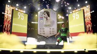 The Best Pack Opening In The World. Fifa 19 - Icon Cruyff 95