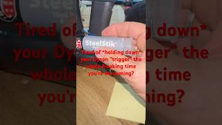 Quick fix for a dumb Dyson engineering mistake, having to hold down a trigger while using it.
