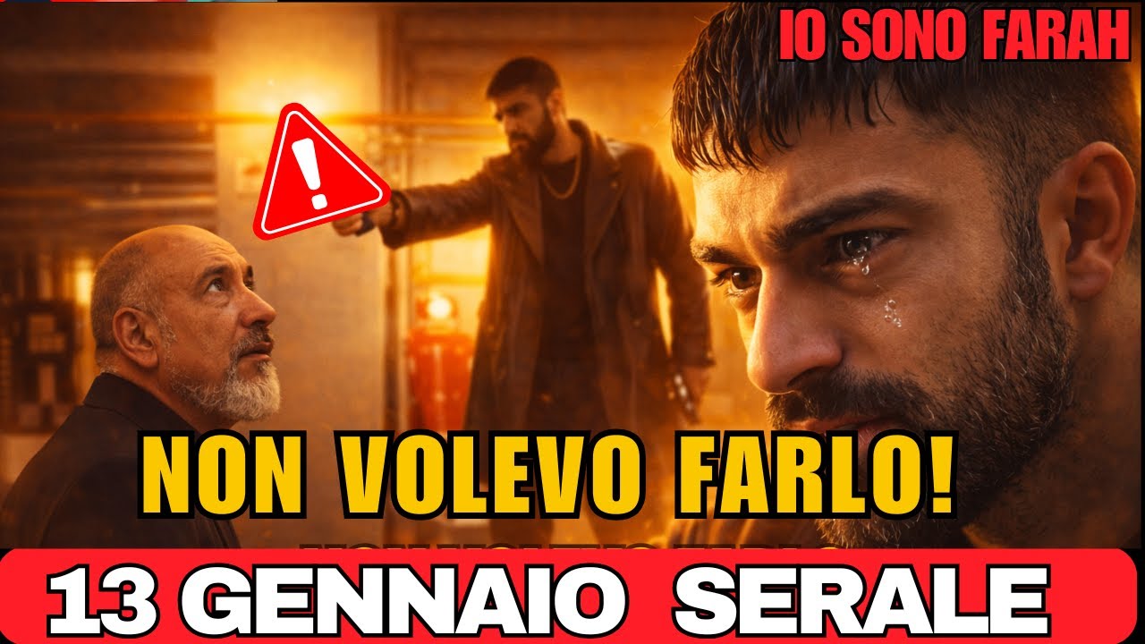 IO SONO FARAH (13 Gennaio Serale)| SCENA SHOCK: la verità sul padre di Mehmet–spiegazione e dettagli