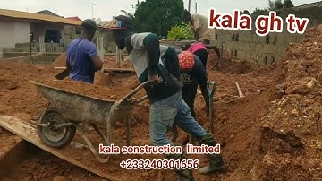 Cost of making 🇬🇭filling in 🇬🇭foundation in Ghana 🇬🇭✌🥰✌