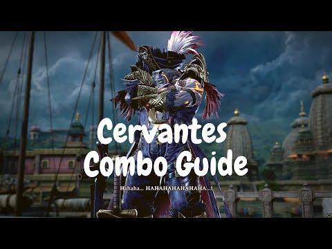 Soulcalibur 6 : Cervantes BnB Combos & Wall Combo Guide with Notations
