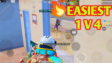 Easiest 1v4 in Just 10 seconds 😊