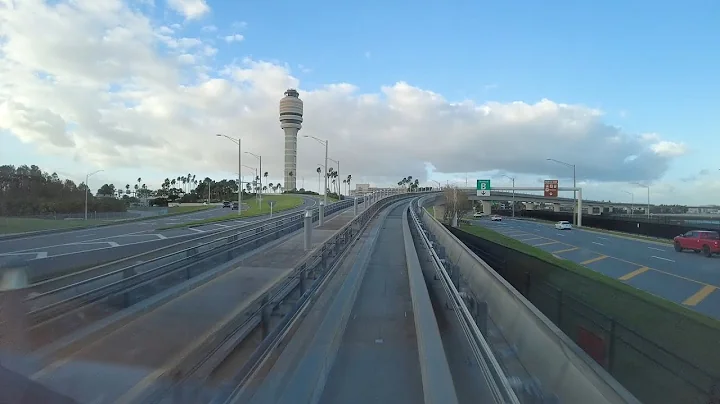 Orlando, FL - Orlando International Airport Terminal Link Train - Terminal C to Terminals A & B 2022