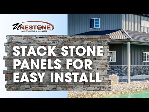 AS Country Stone - Stone Look Wall Cladding - Easy Assembly