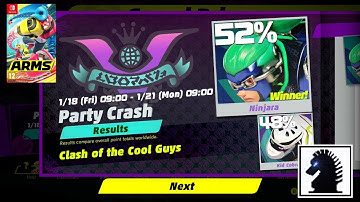 NS ARMS - The 21st Party Crash - Party Crash Bash Round #5: Final Results & Rewards