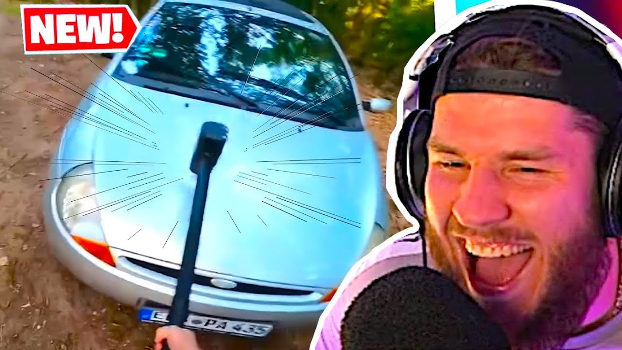 ICH REAGIERE auf ER ZERSTÖRT SEIN AUTO!