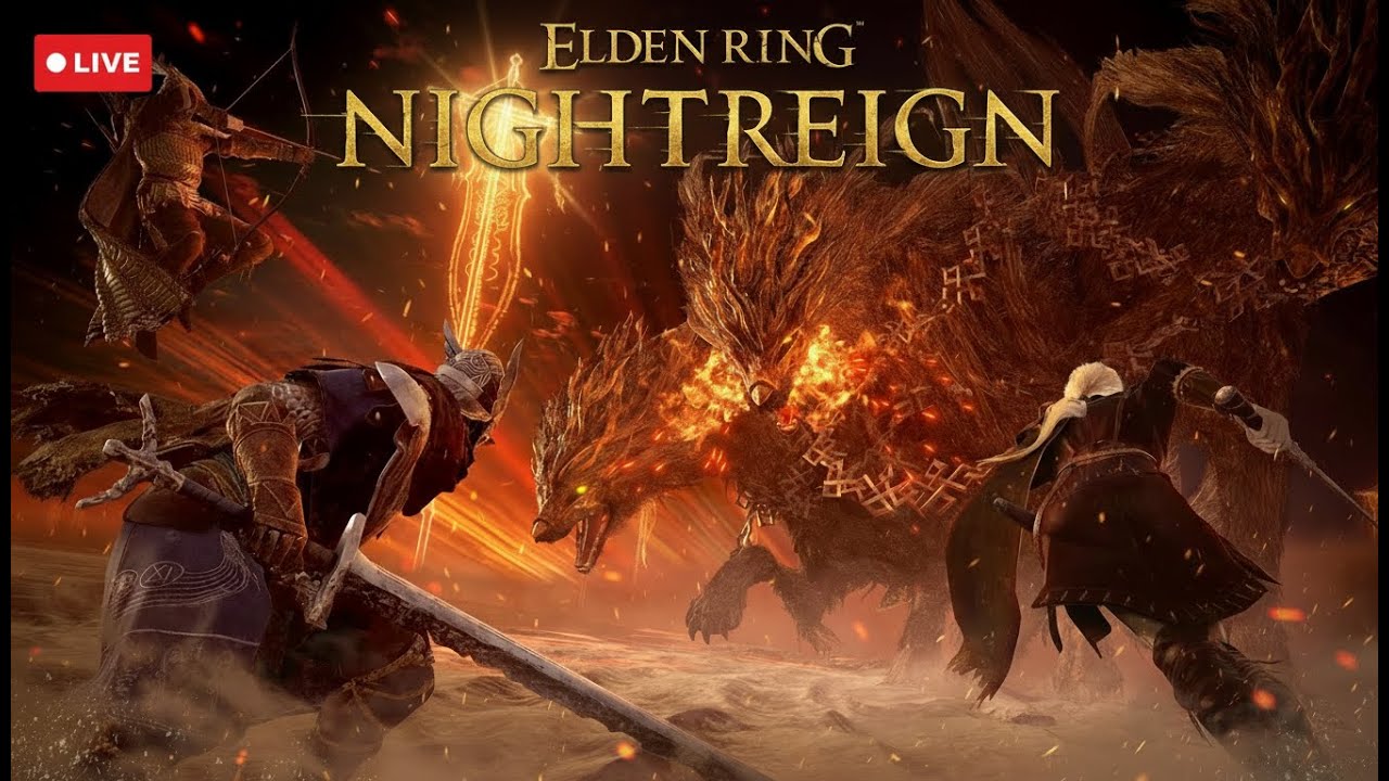🔴 LIVE - Elden Ring Nightreign - Destroying Nightlords in Depth 5!