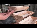 Simple Woodworking Ideas From Pallets. How To Make A Multi Tiered Tree Pot Easily And Cheaply - DIY!