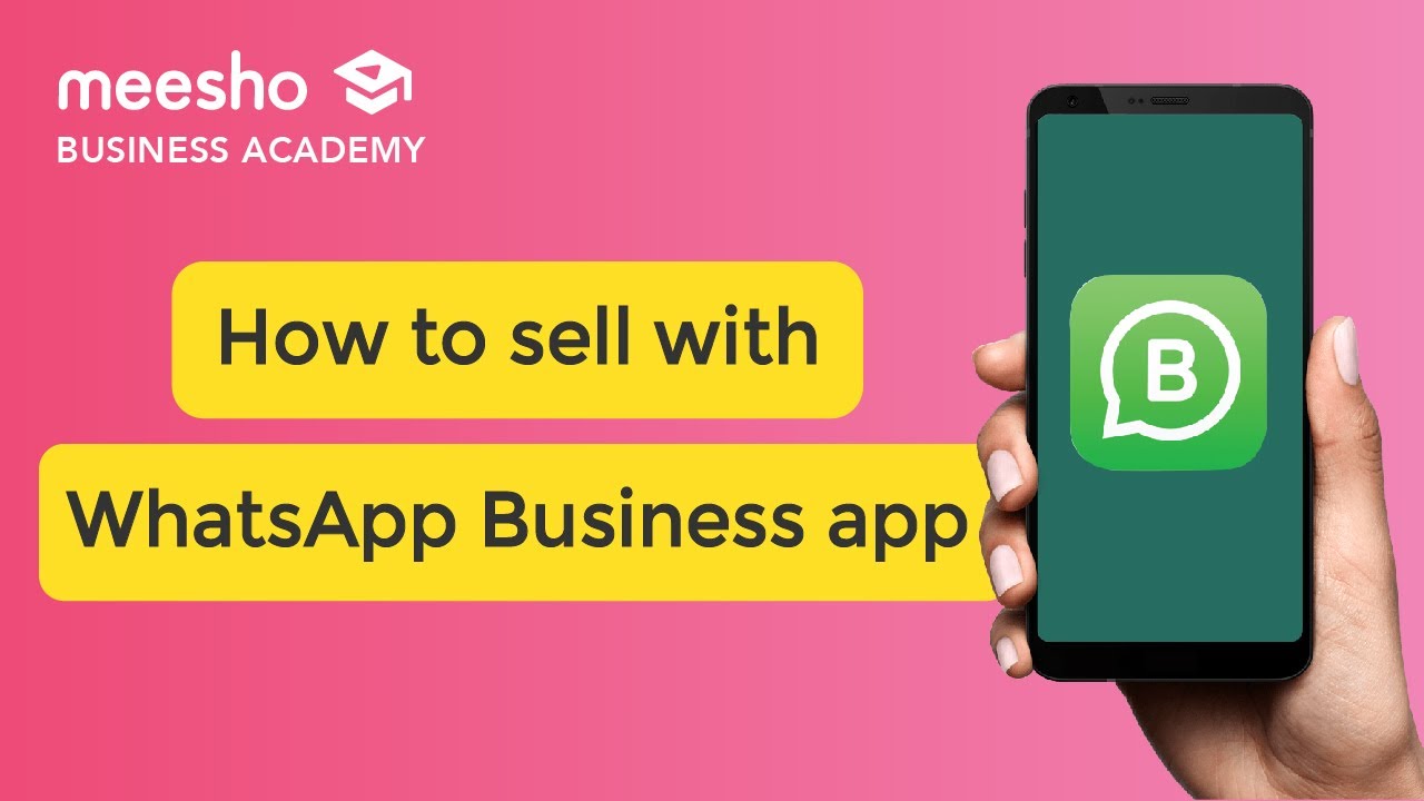 How to sell with the whatsapp business Feature YouTube