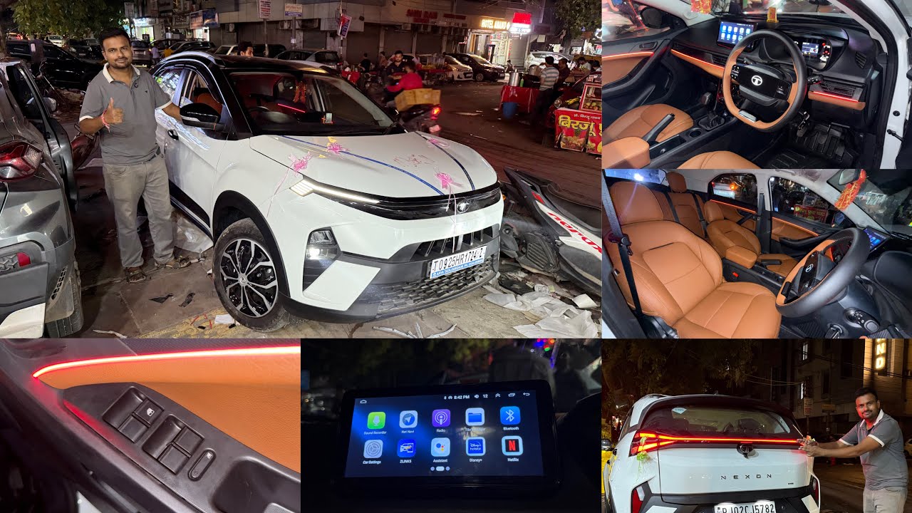 2025 TATA NEXON FACELIFT BASE MODEL MODIFICATION WITH PRICE✅TATA NEXON MODIFIED BASE TO TOP✅