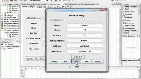 Download School Management- CBSE Informatics Practices (IP) Projects for class XII