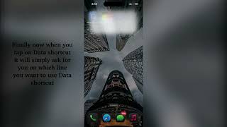 iPhone Trick: Change Default Data Line in ONE Tap!
