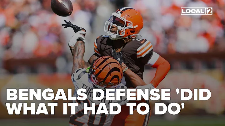 Analysis: Bengals defense leads the way to 17-16 win over Browns in opener