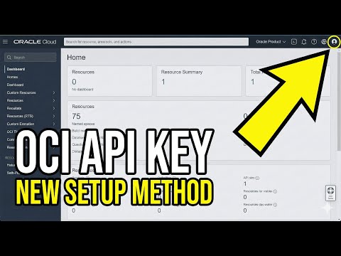 How to Set Up OCI API Key in Oracle Cloud (New Update Method)