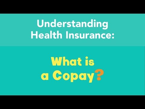 What is a Copay?