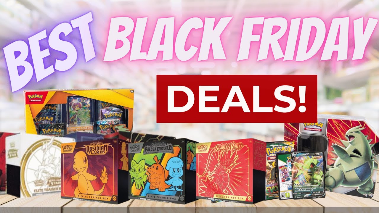 pokemon cards black friday 2024 ▷ Where are the best Black Friday 2024 Pokémon card deals today? List of  prices and discounts at Walmart, Amazon and Best Buy | EN main image 1