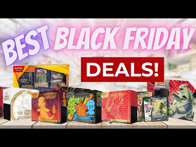 black friday 2024 pokemon cards Top Deals pokemon cards black friday 2024