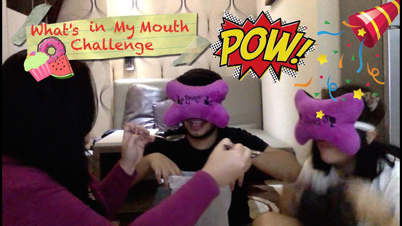 What's in My Mouth Challenge
